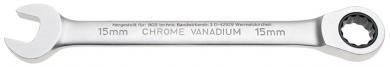 Ratschenring-Maulschlüssel, 15 mm 