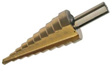 Stufenbohrer, titannitriert, 4-22 mm 