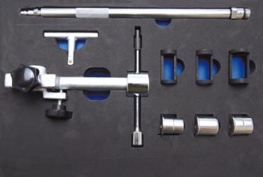 Druckluft-Ventilfederspanner-Satz, 15-tlg. 