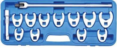Hahnenfuß-Schlüssel-Satz 12,5 (1/2), 20-32 mm, 13-tlg. 