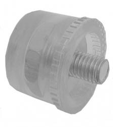 Kunststoff-Ersatzkopf, 35 mm Ø, gelb, passend für BGS 1864+1866 