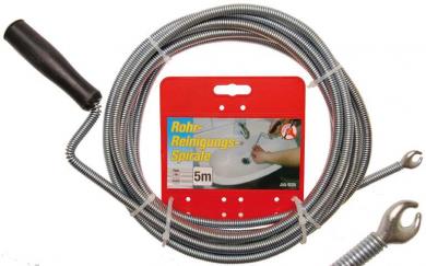 Rohr-Reinigungsspirale, 5 m 