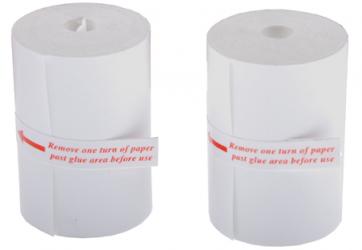 2 Stück Ersatz-Papierrollen für Drucker, passend für BGS 2196 