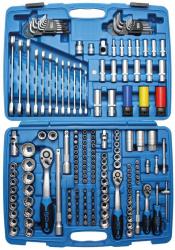 Steckschlüssel-Satz 6,3 (1/4) + 10 (3/8) + 12,5 (1/2), 176-tlg. 