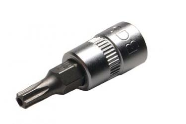 Bit Einsatz T-Profil mit Bohrung, 6,3 (1/4), T25 