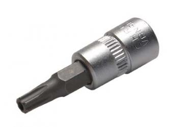 Bit Einsatz T-Profil mit Bohrung, 6,3 (1/4), T27 