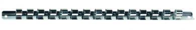 Aufsteckschiene mit 15 Clips, 12,5 (1/2) 