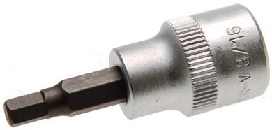 Bit-Einsatz, Innen-6-Kant 3/16" x 48 mm, 10 (3/8) 