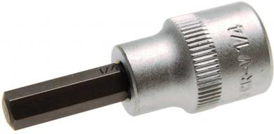 Bit-Einsatz, Innen-6-Kant 1/4" x 48 mm, 10 (3/8) 