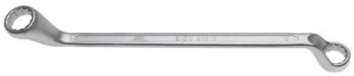 Doppel-Ringschlüssel, 75° gekröpft, 16x17 mm 