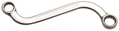 S-Form Doppel-Ringschlüssel, 14x15 mm 