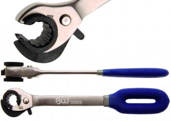 Ratschen-Ringschlüssel, offen, 8 mm 