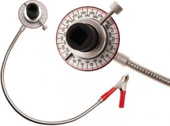 Drehwinkel-Messgerät, mit Cliparm, Innen-4-Kant, 12,5 (1/2)  