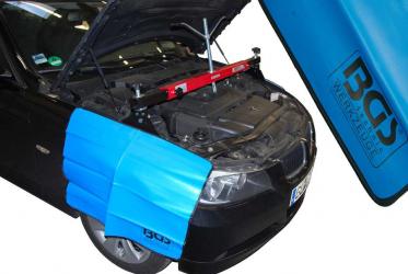 Kotflügel-Abdeckplane mit Magnet, 79x59 cm 