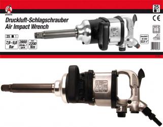 Druckluft-Schlagschrauber, 25 (1), 2200 Nm 