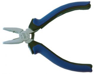 Elektronik-Kombizange, mit Feder, 120 mm 