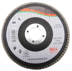 Fächer-Schleif-Scheibe, Körnung 60, Ø 115 mm 