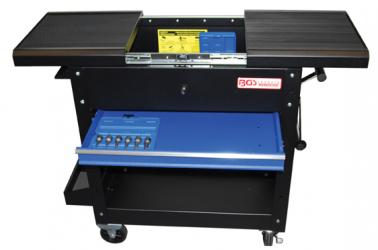 Werkstattwagen, Horizontal-Doppelauszug 