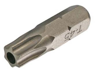 Bit mit Bohrung, T45, 8 (5/16), 30 mm 
