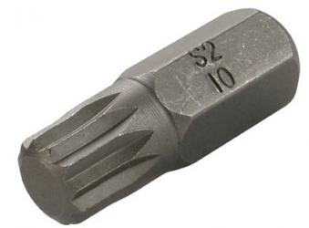 Bit Innenvielzahn, M10, 10 (3/8), 30 mm 