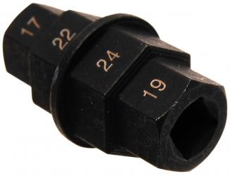 Motorrad-Spezial-Einsatz, 17-19-22-24 mm, 10(3/8)  