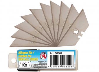 Ersatzklingen für Sicherheitsmesser , passend für BGS 50603, 10-tlg. 