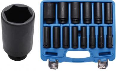 Kraft-Steckschlüssel-Einsätze 12,5 (1/2), 10-32 mm, 14-tlg. 