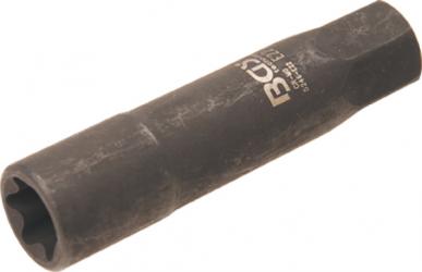 Einsatz, E-Profil, 6-Kant, 100 mm lang, E22, 22 mm 