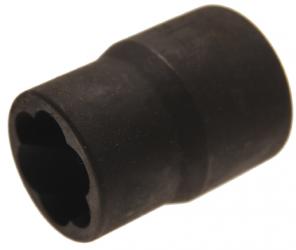 Spezial-Steckschlüssel-Einsatz / Schraubenausdreher, 12,5 (1/2), 15 mm 