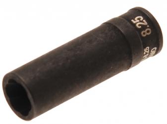 Abdreh-Einsatz für Glühkerzenelektrode, 6,3 (1/4), passend für BGS 5290, 8,25 mm 