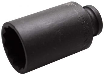 Kraft-Steckschlüssel-Einsatz, 12-Kant, 12,5 (1/2), 34 mm 