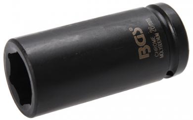 Kraft-Einsatz, tief, 26 mm, 20 (3/4) 