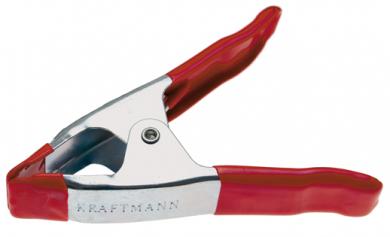 Leimzwinge, Stahlblech leicht, 100 mm 