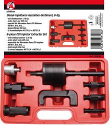 Diesel-Injektoren-Auszieher-Satz, 8-tlg. 