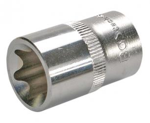 Steckschlüssel-Einsatz, E-Profil, E20, 12,5 (1/2) 