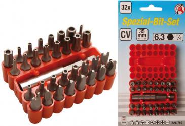 Spezial Bit-Satz, kurz 25 mm, 32-tlg. 