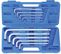 Winkelschlüssel-Satz "Maxi", Innen-6-Kant, 3x130-17x340 mm, 10-tlg. 