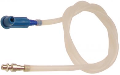 Schlauch mit blauem Entlüftungsadapter, passend für BGS 8080  