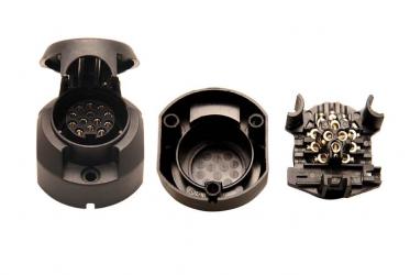 Anhänger-Steckdose, 13-polig  