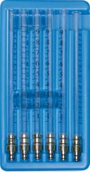 6 Röhrchen mit Adapter, passend für BGS 8101  
