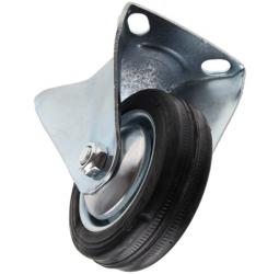 Bockrolle 75 mm, mit Anschraubsockel 