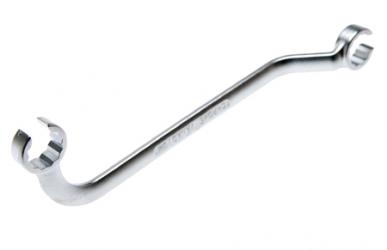 Doppel-Ringschlüssel (offen), für Diesel-Einspritzleitungen, 17 mm 