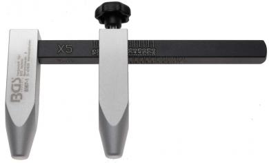 Lochkreis-Messschieber, Aluminium-Ausführung 