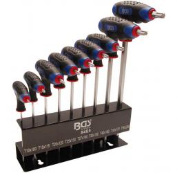 T-Griff-Schlüssel T-Profil, T10-T50, 9-tlg. 