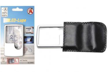 Handlupe mit LED-Licht 