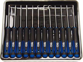 Feinmechaniker-Schraubendreher- und Haken-Satz, 12-tlg. 
