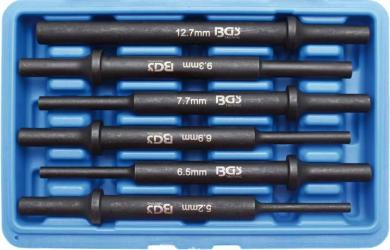 Drucklufthammer-Durchtreiber-Satz, 6-tlg. 