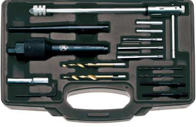 Glühkerzen-Ausbau- und Gewinde-Reparatur-Satz 