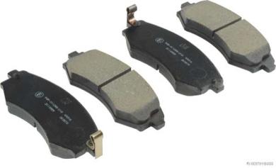 Bremsbelagsatz, Scheibenbremse 