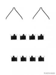 Zubehörsatz, Scheibenbremsbelag 